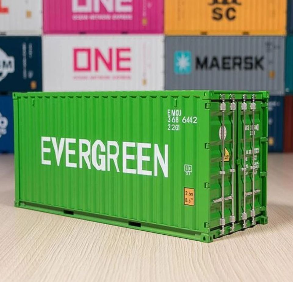 Evergreen Marine Corp Shipping Container 