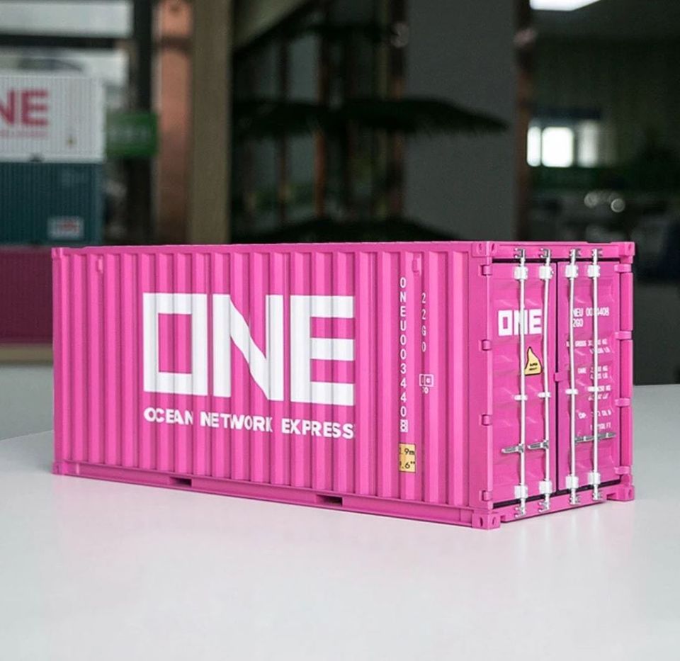 ONE (Ocean Network Express) Shipping Container