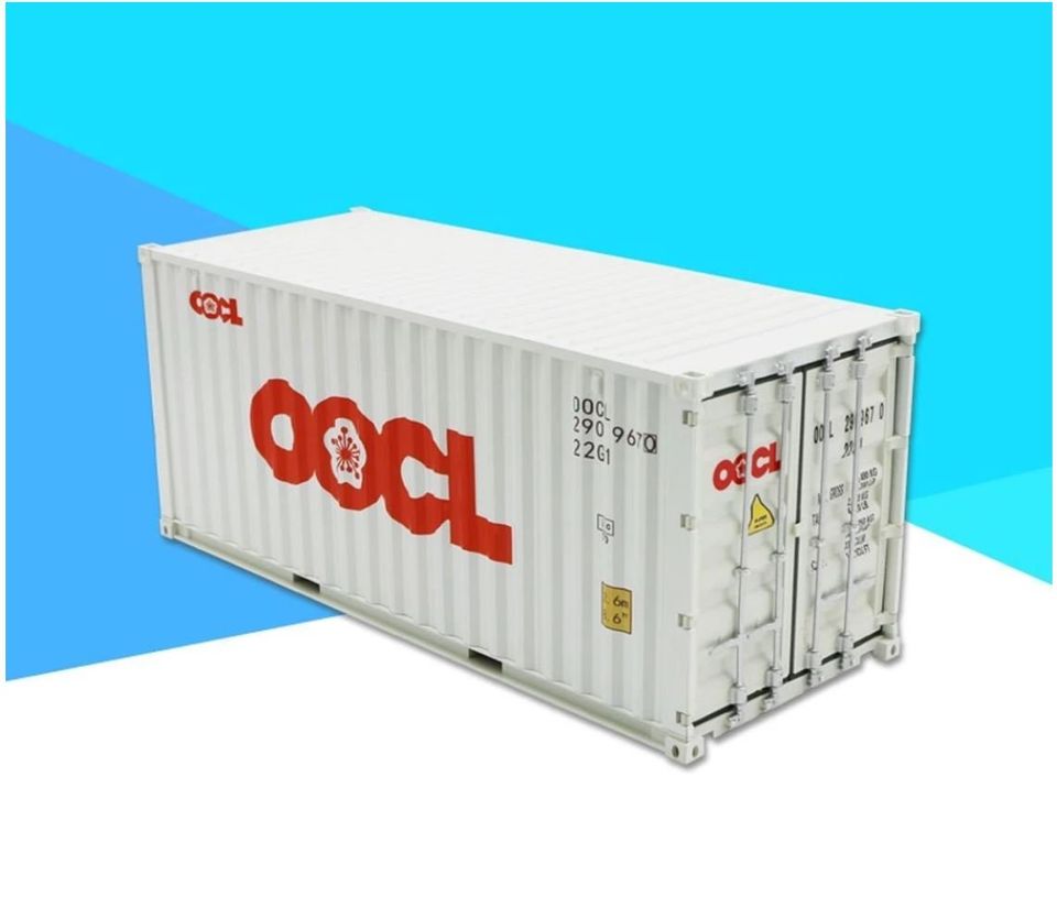 OOCL (Orient Overseas Container Line) Shipping Container 