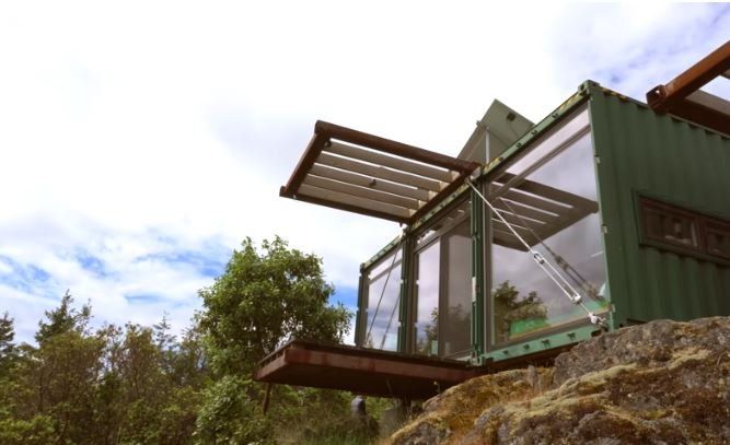 Off The Grid Shipping Container Home by HoneyBox