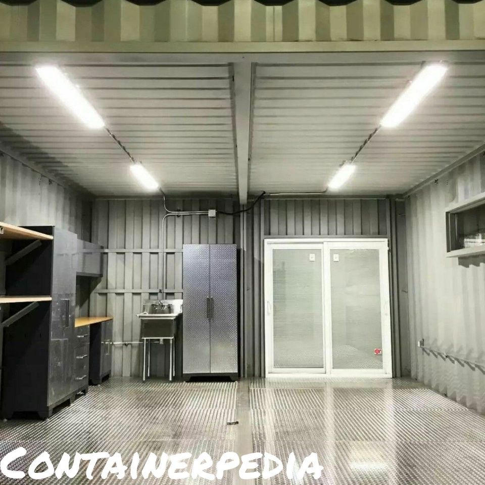 Shipping Container Modification- Garage and Storage Organization 
