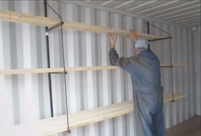 How to Install Cargo Container Shelving