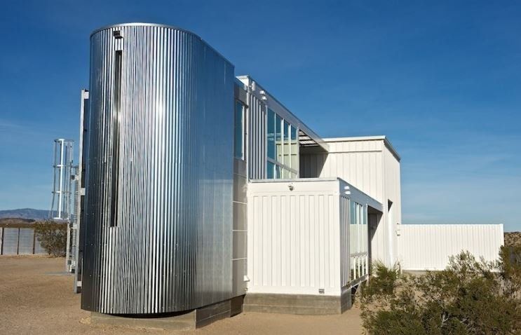 Shipping Container Architecture in the Mojave Desert 