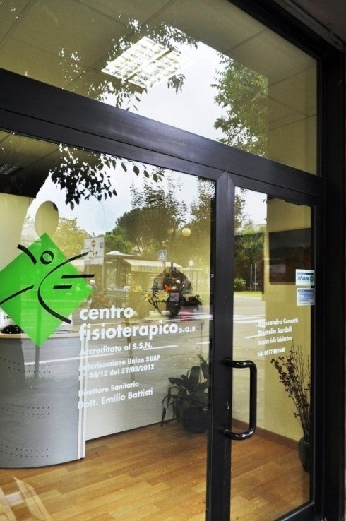 Entrata del centro fisioterapico