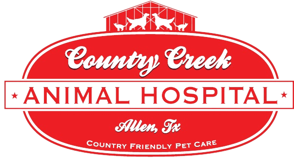 Country Creek Animal Hospital Logo white