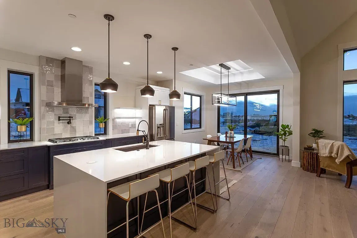 A kitchen renovation in Bozeman MT by Cavallini Construction