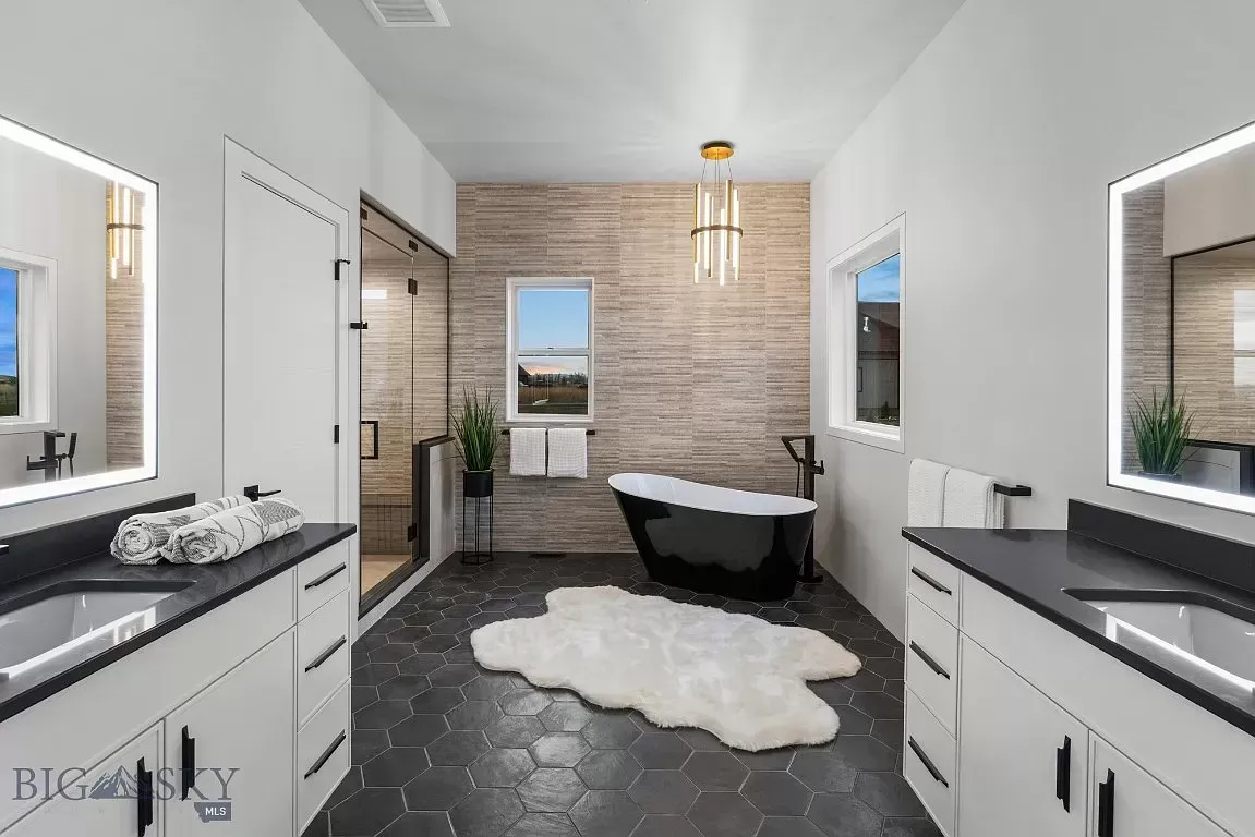 A bathroom renovation in Bozeman MT by Cavallini Construction