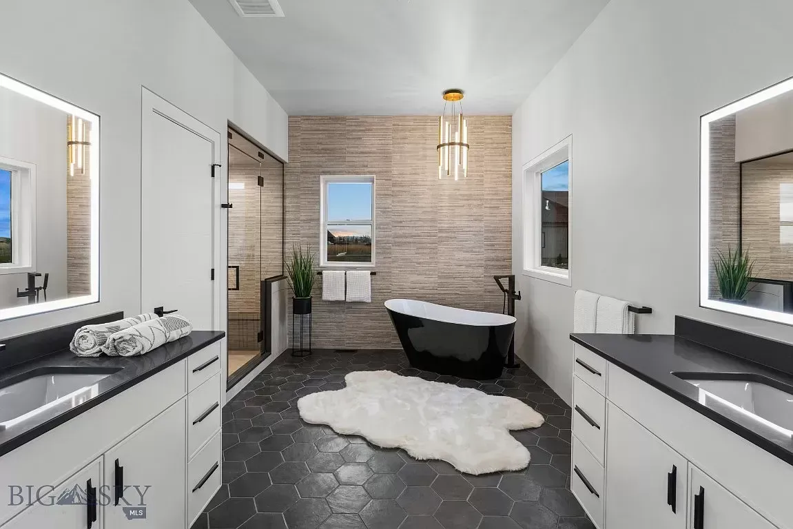A bathroom renovation in Bozeman MT by Cavallini Construction