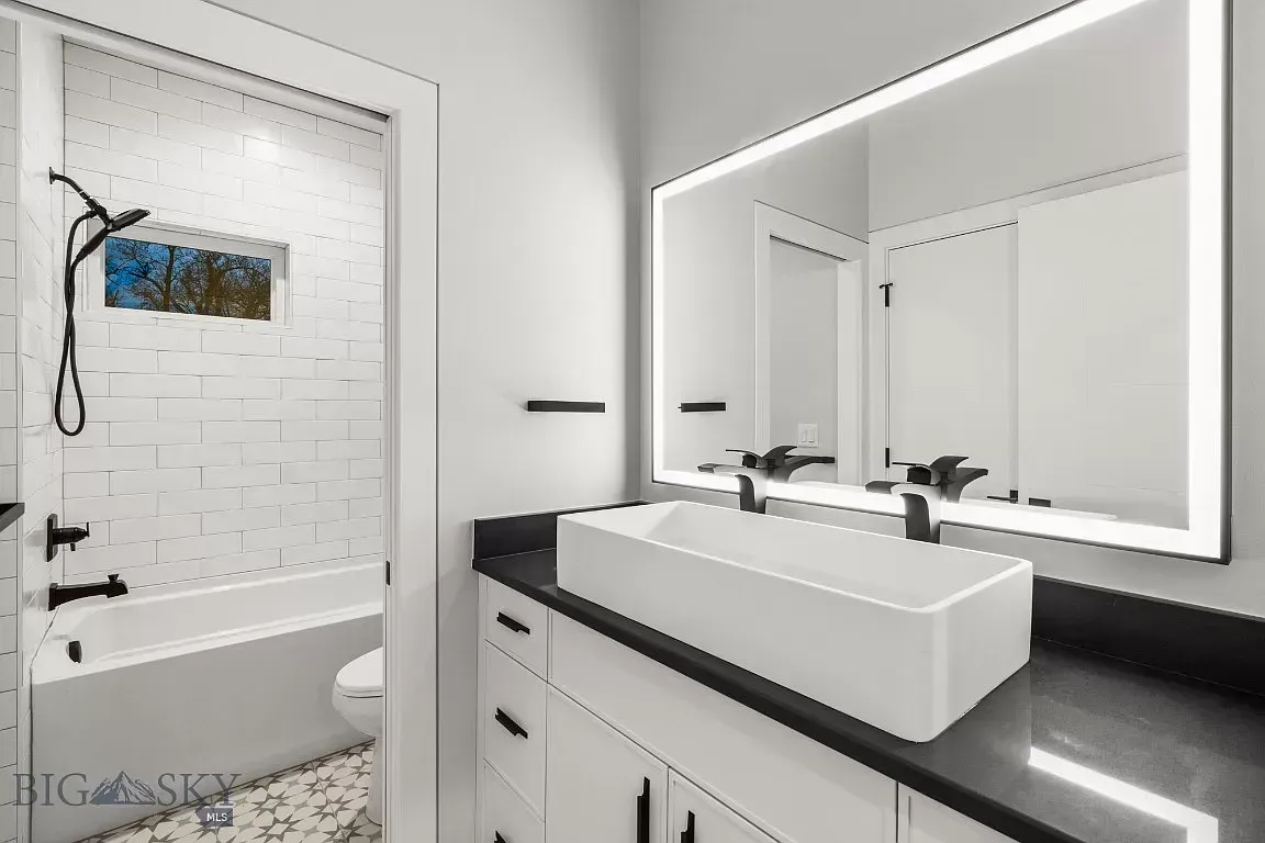 A bathroom renovation in Bozeman MT by Cavallini Construction