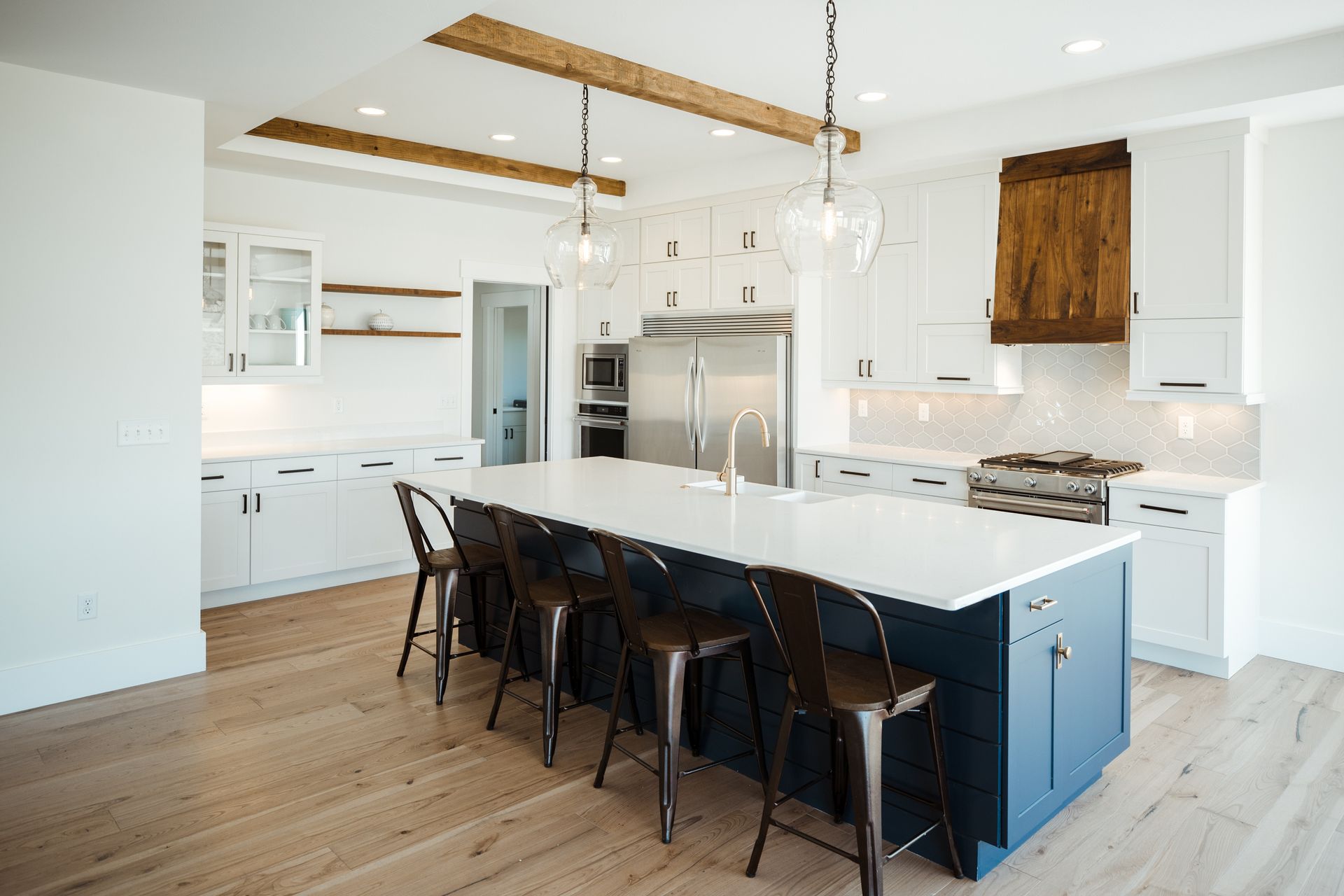 A kitchen renovation in Bozeman MT by Cavallini Construction