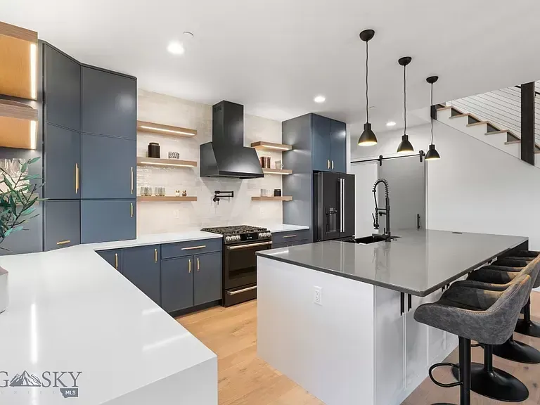 A custom home drawing in Bozeman MT by Cavallini Construction