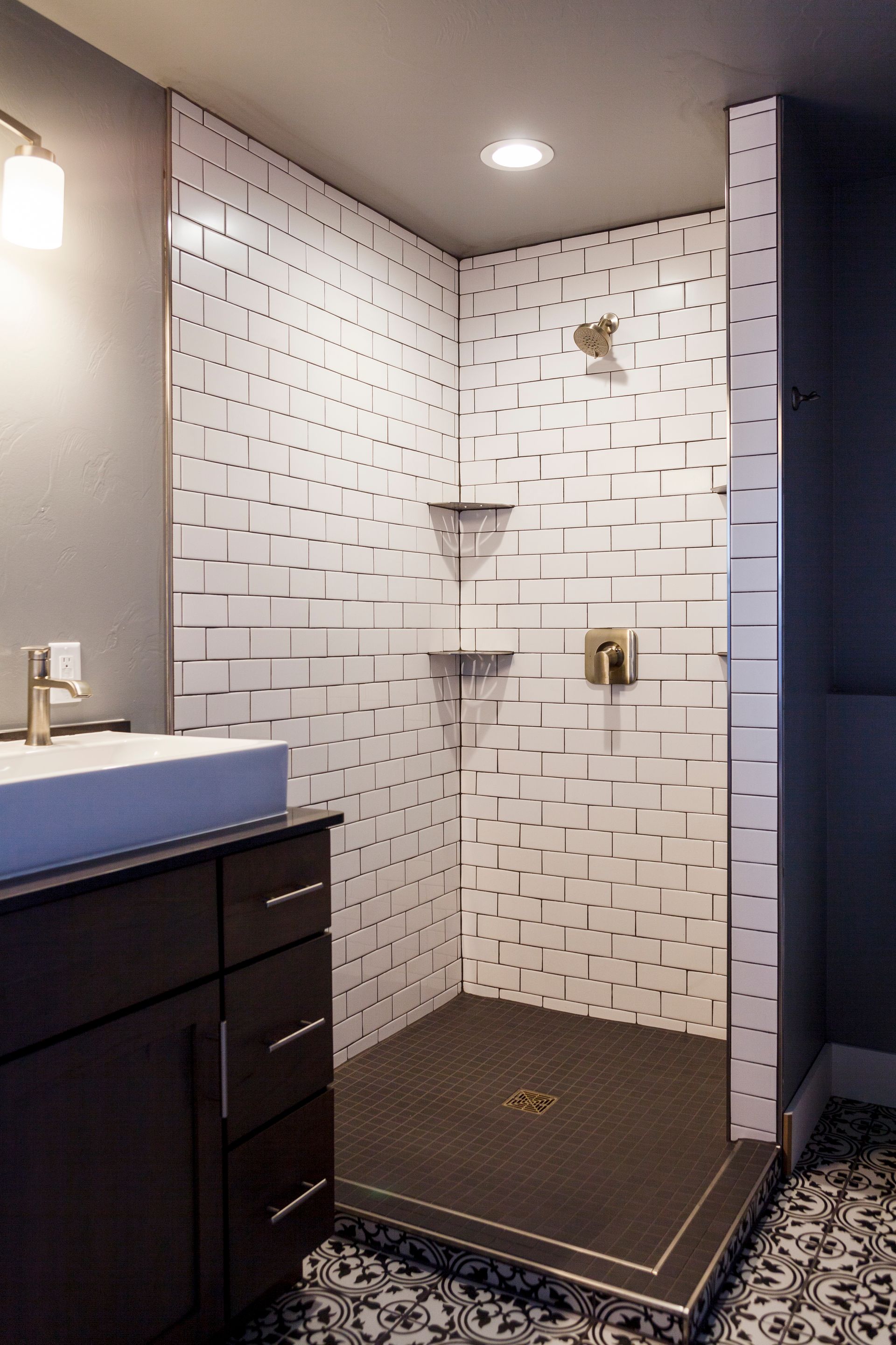 A bathroom renovation in Bozeman MT by Cavallini Construction