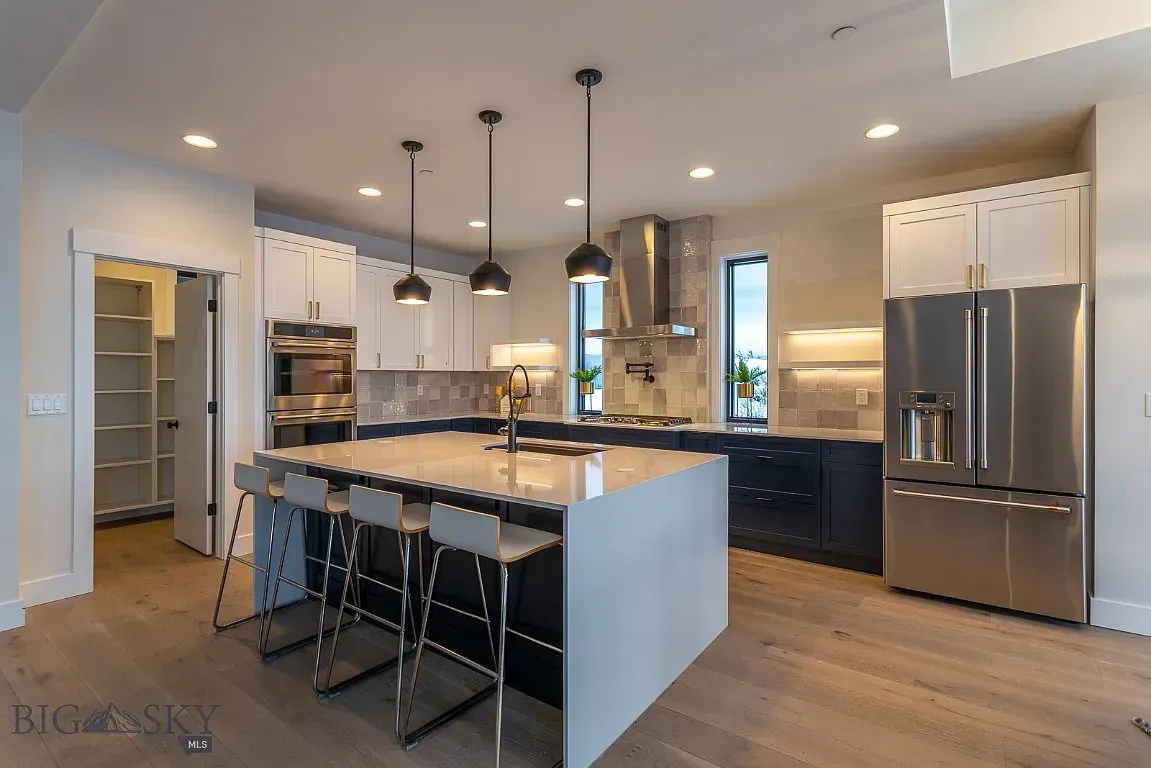 A kitchen renovation in Bozeman MT by Cavallini Construction
