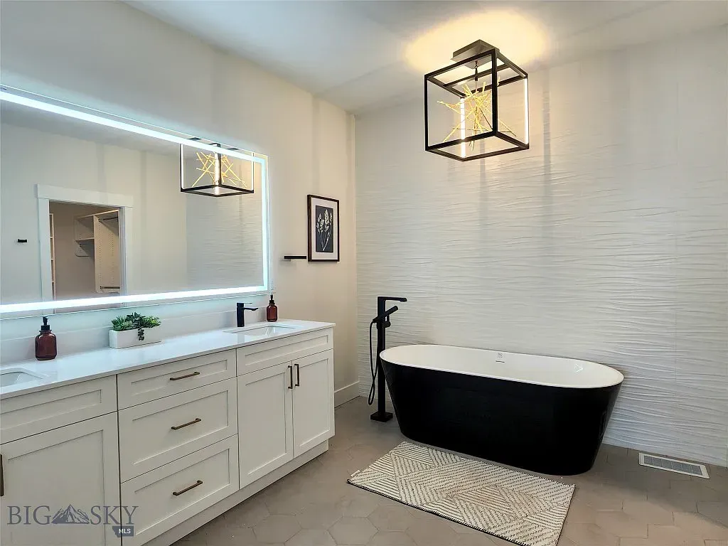 A bathroom renovation in Bozeman MT by Cavallini Construction