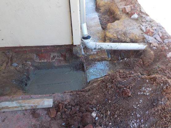 Traditional underpinning