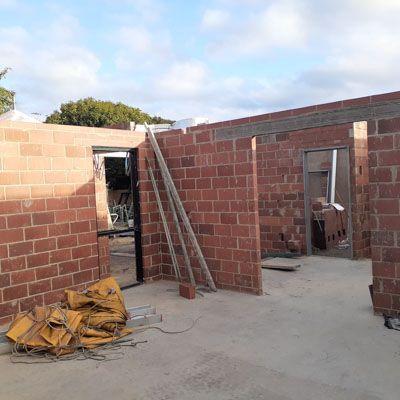 Brick wall extensions