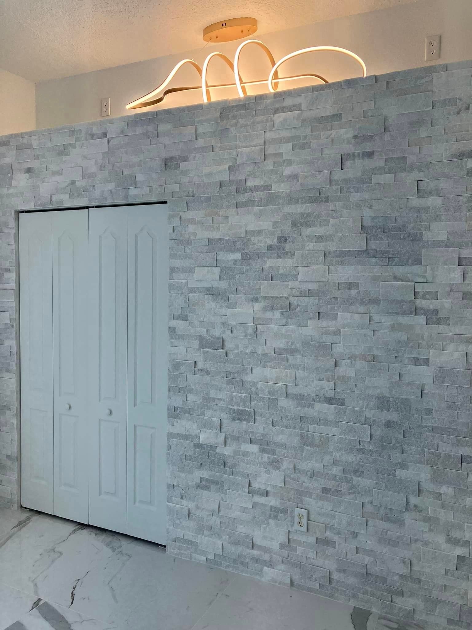 New wall with lights — Windemere, FL — Valor Homes Construction LLC