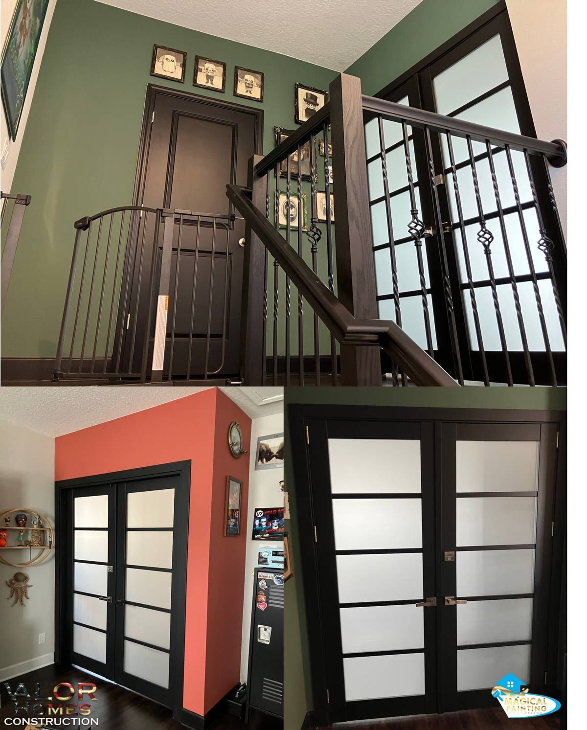 Before and after space renovation — Windemere, FL — Valor Homes Construction LLC