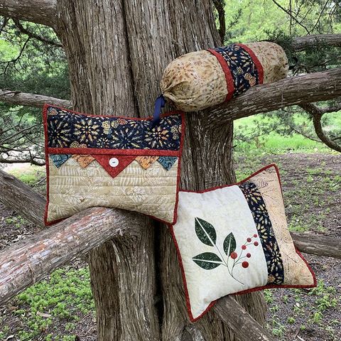 Pillows in Tree