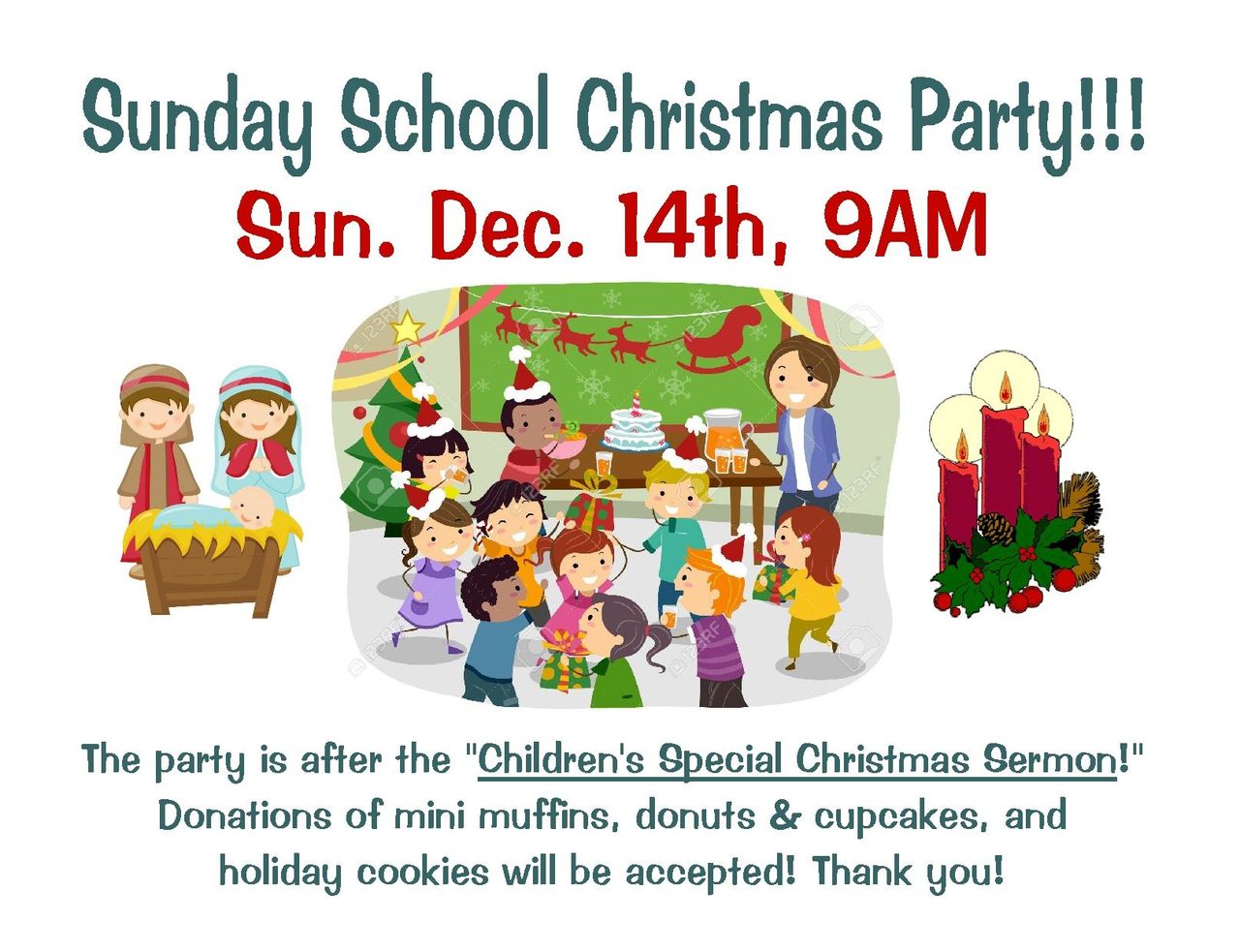 Sunday School Christmas Party