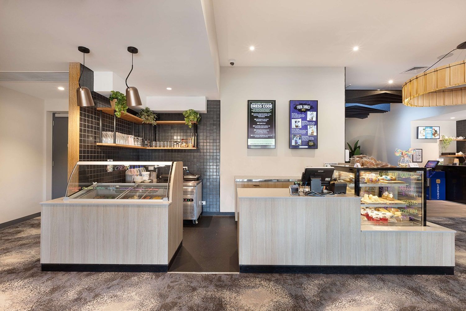 Food Store Area Inside 101 Church — Whittlesea, VIC — Whittlesea Bowls Club