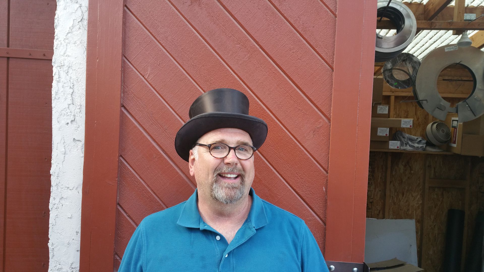 Man Wearing a Glasses — Flagstaff, AZ — Roof Dancers Inc.