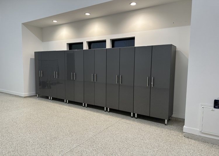 custom cabinets for garage organization