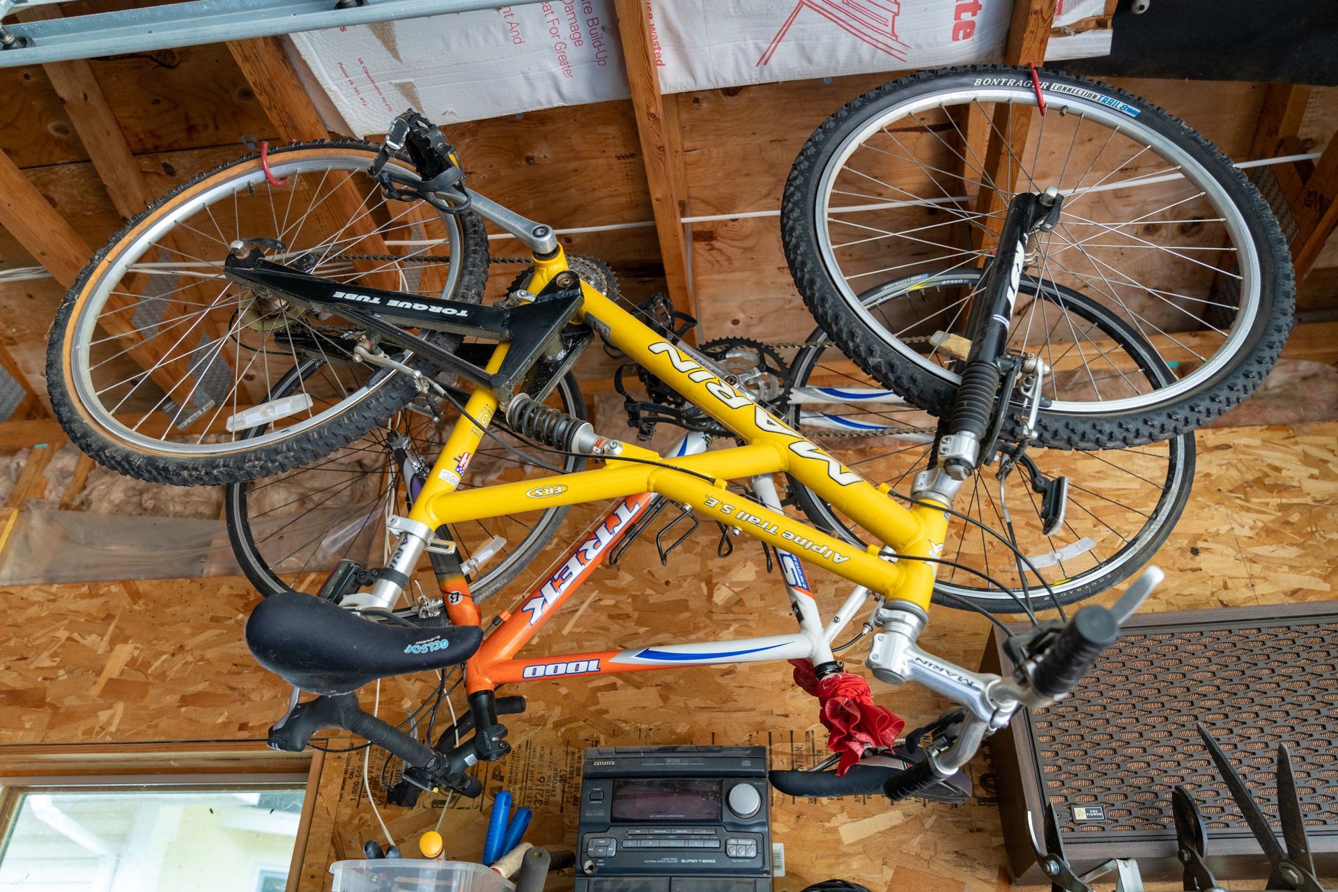 Bikes in Garage