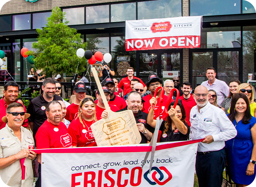 Grand opening of a restaurant in Frisco, TX. 