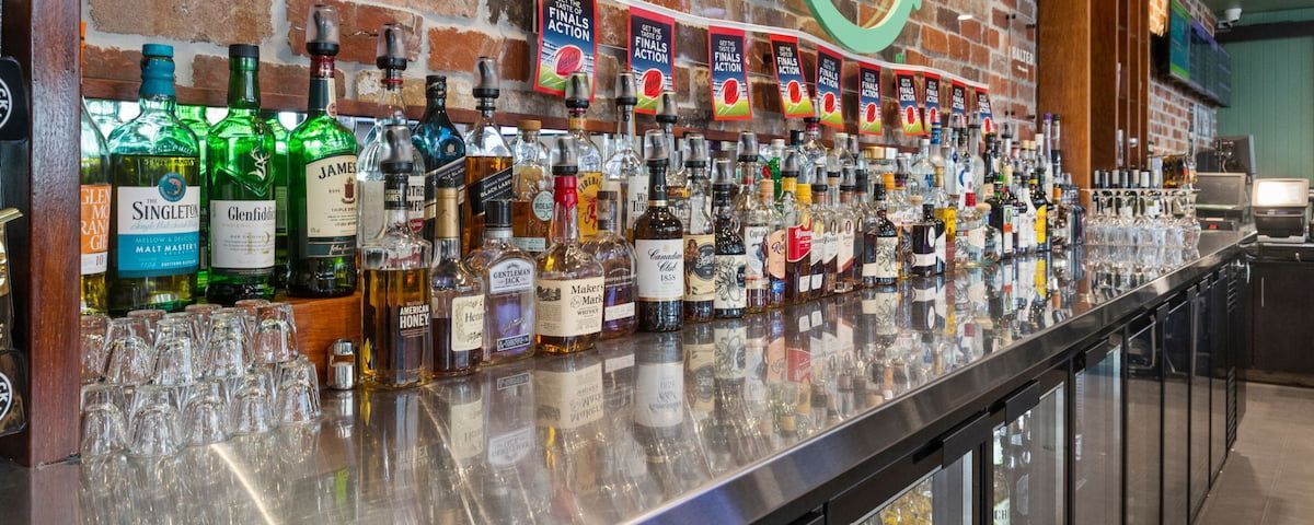 Alcoholic Drinks on Display — Townsville Stainless Steel in Garbutt, QLD