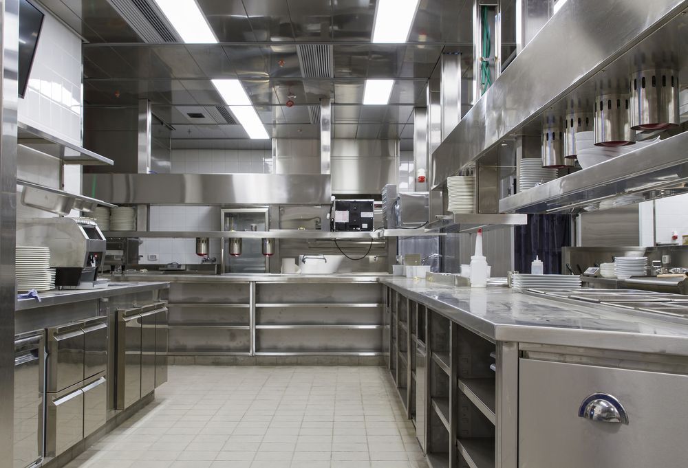 A Professional Stainless Steel Commercial Kitchen — Townsville Stainless Steel in Garbutt, QLD