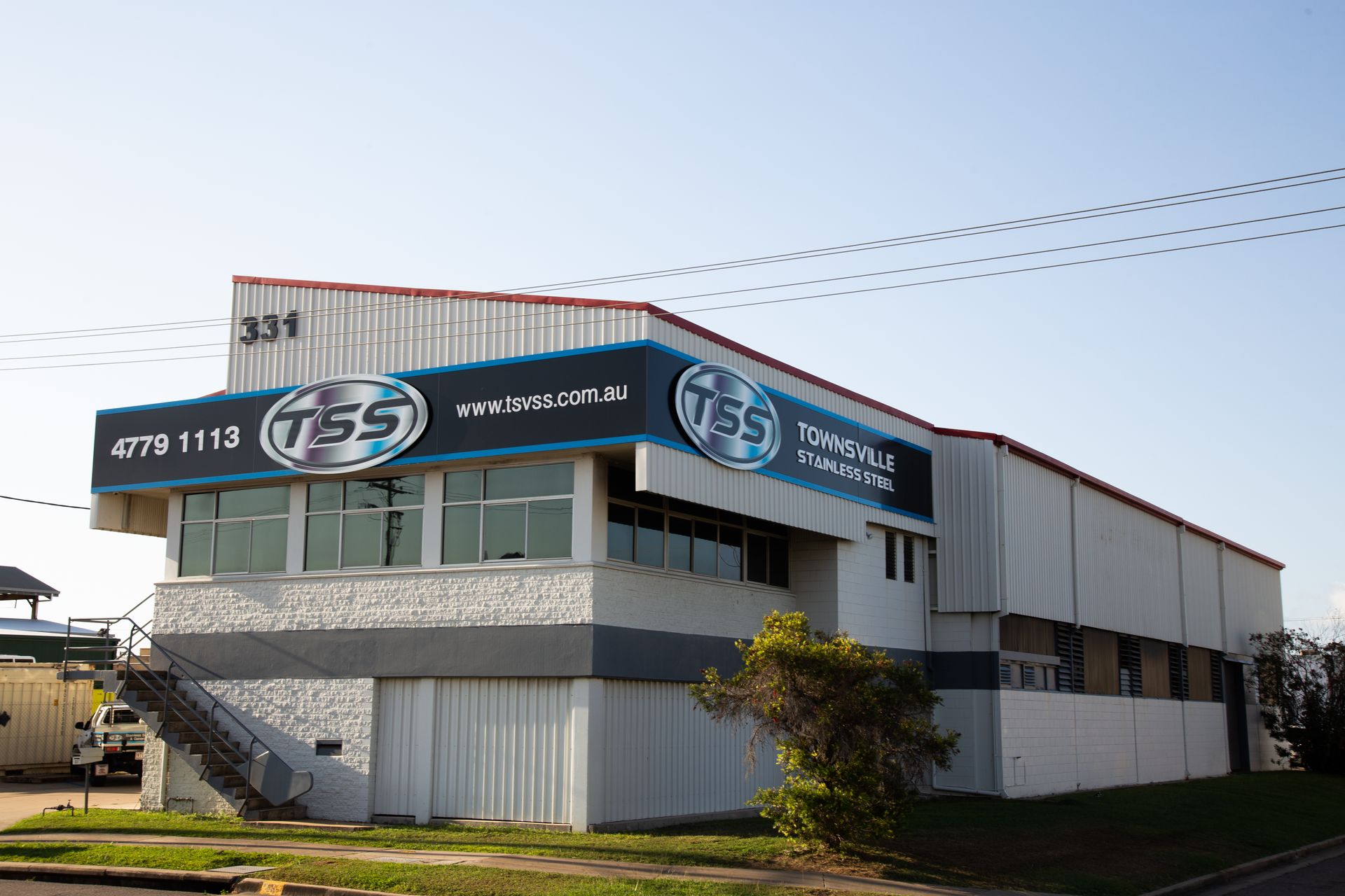 A Stainless Steel Sink Is Sitting on Top of A Table — Townsville Stainless Steel in Garbutt, QLD