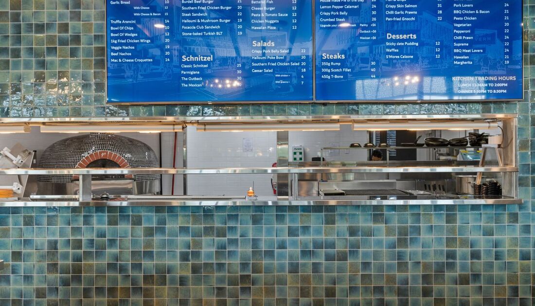 Pass Through Servery Shelf — Townsville Stainless Steel in Garbutt, QLD