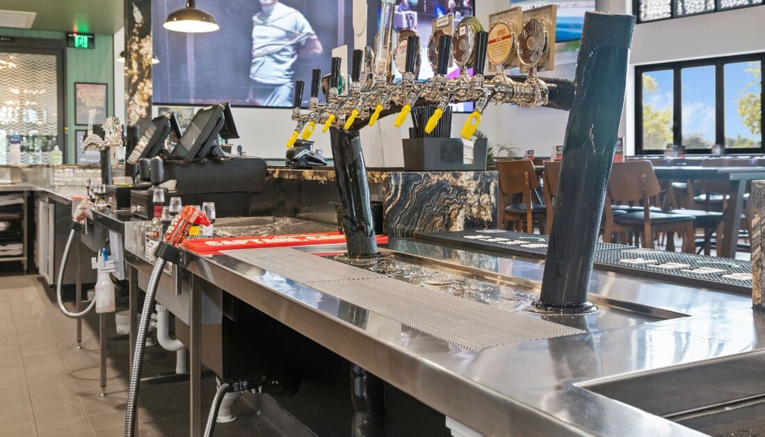 Steel Sports Bar — Townsville Stainless Steel in Garbutt, QLD