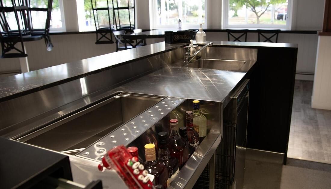 Metal Table on Kitchen — Townsville Stainless Steel in Garbutt, QLD