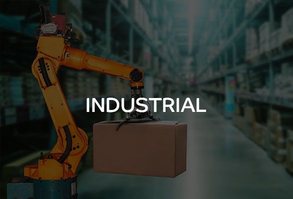 The original image is overlayed with the word 'Industrial' when hovering over it.