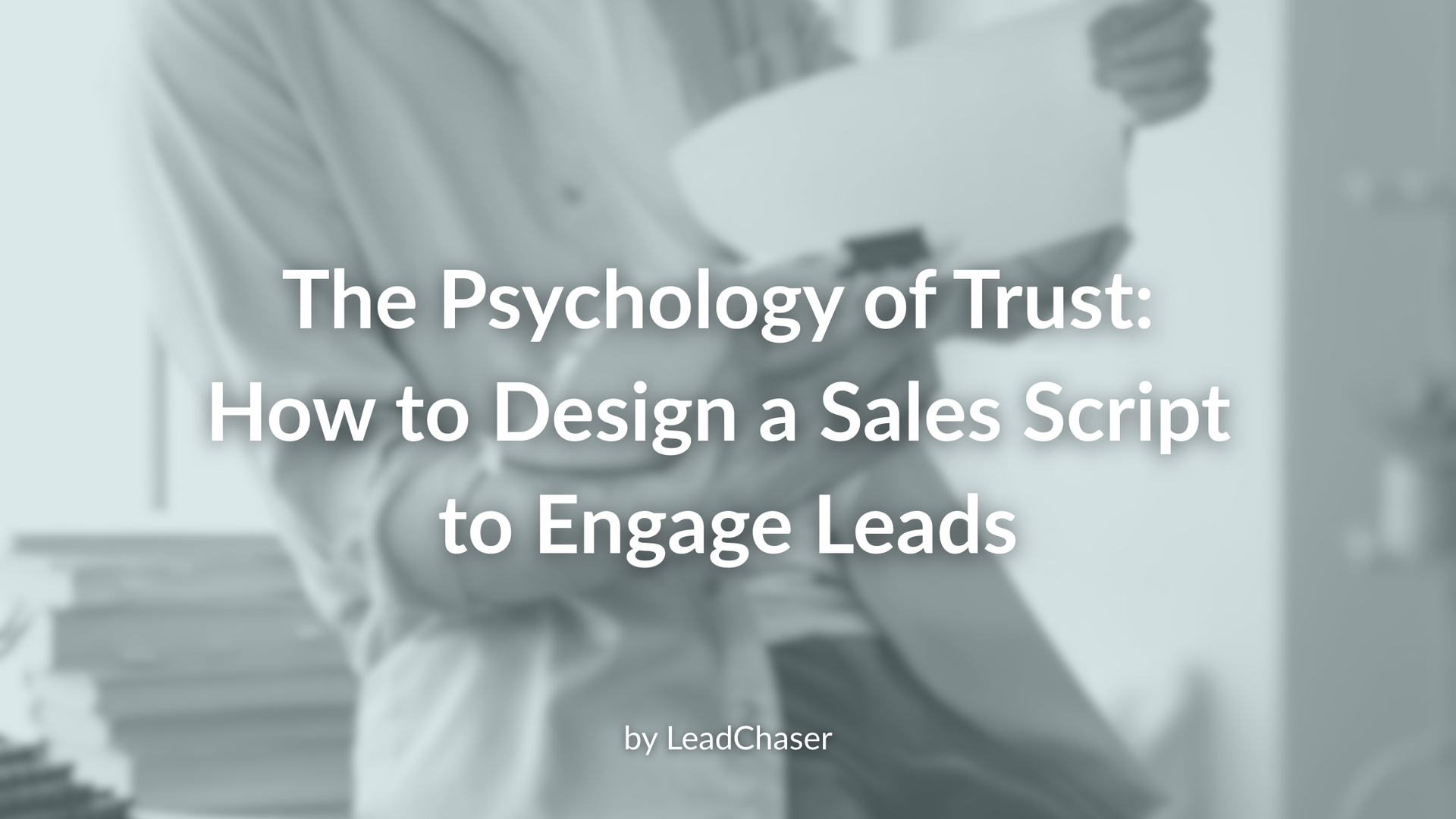 Person holding papers; 