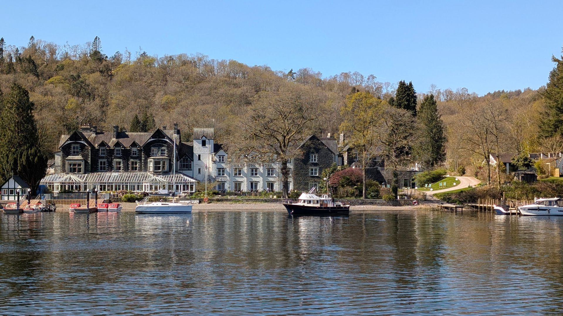 Lakeside hotel, Lake Windermere