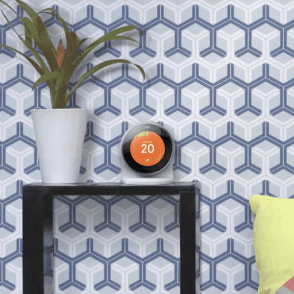 A thermostat with the number 20 on it