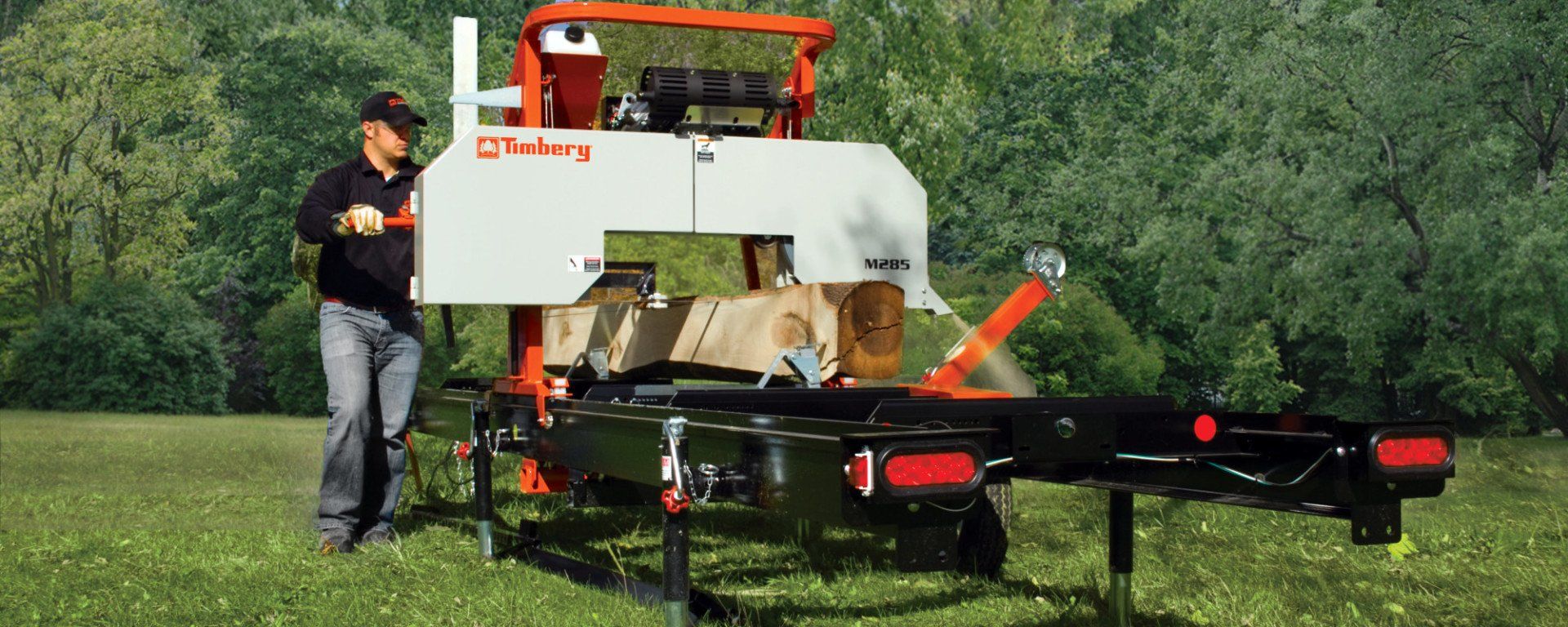 Timbery M285 portable sawmill