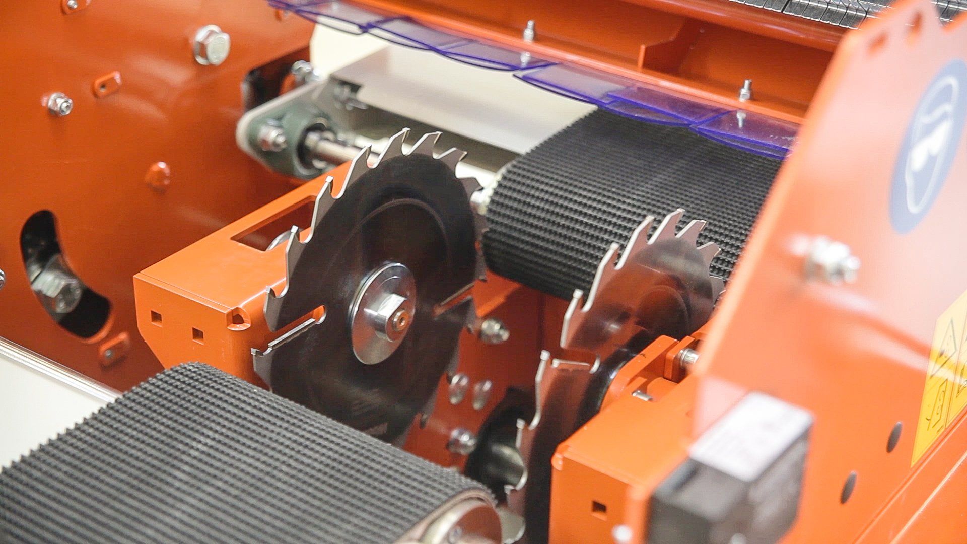 Timbery E100 edger blades