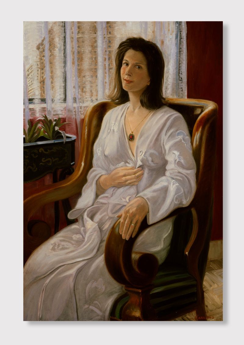 By The Window | Figurative Oil Painting