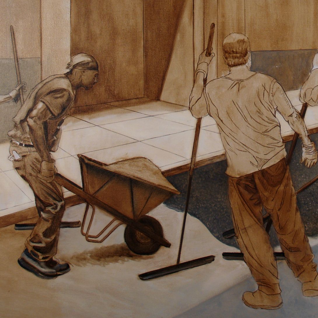 Road Menders | Figurative Work In Progress by John Varriano