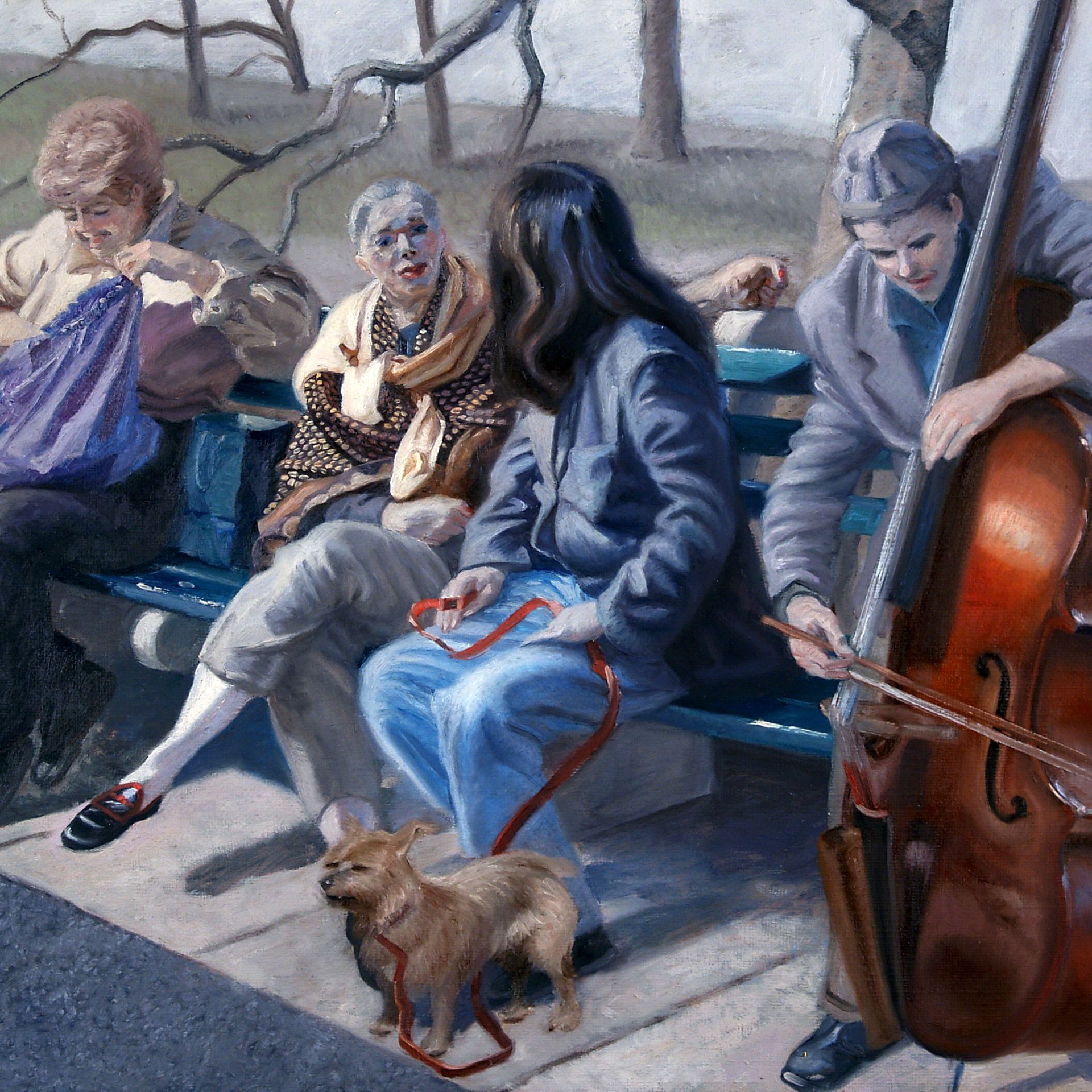 Silent Music | Figurative Oil Painting by John Varriano