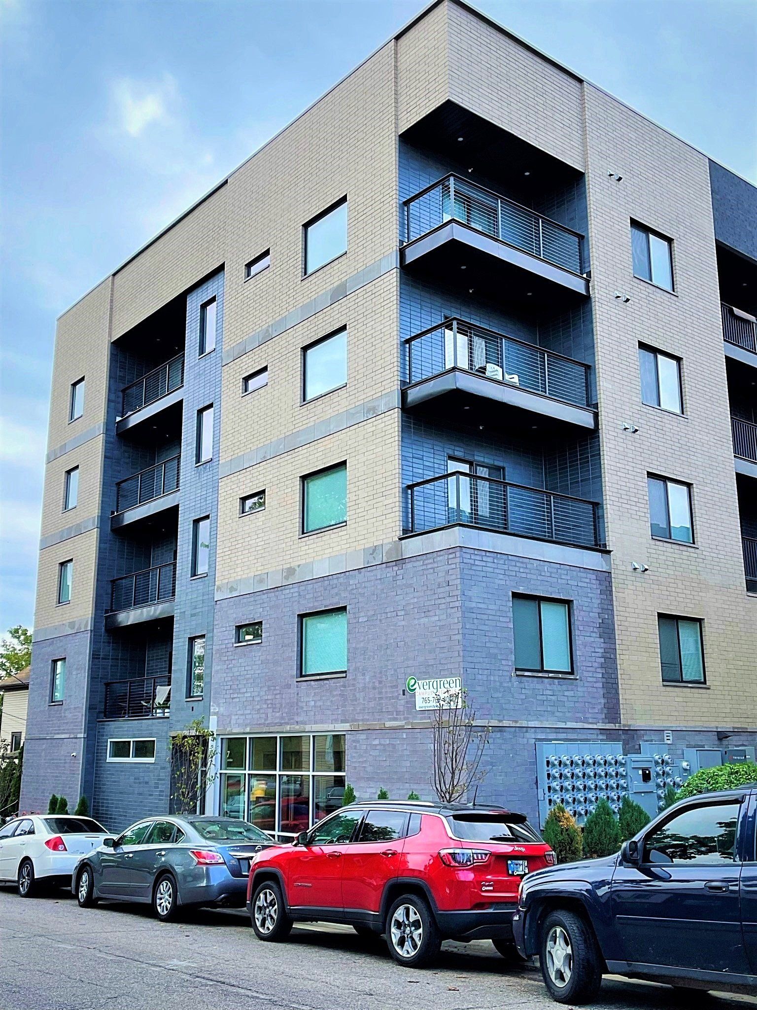 Exterior of Cypress on Columbia