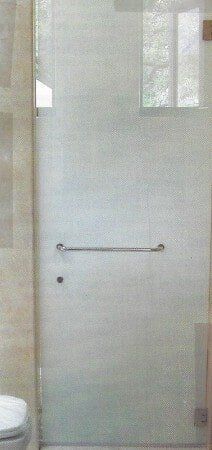 Frameless glass shower door — shower enclosures in White Plains NY