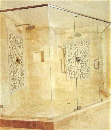 Modern glass door — shower enclosures in White Plains NY
