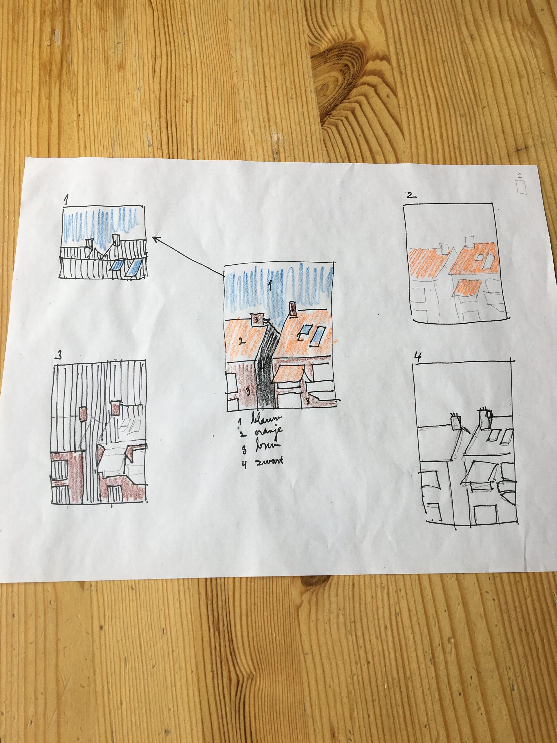 Bepalen printvolgorde kleuren.