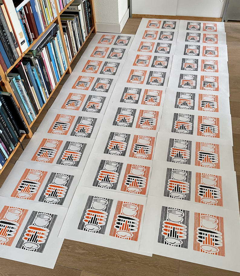 Twee series afdrukken.