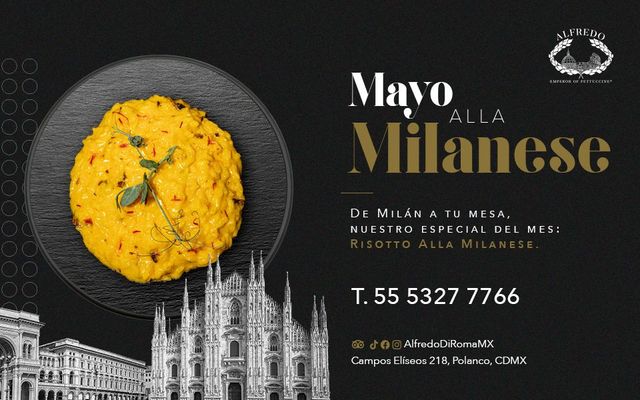 Restaurante de Comida Italiana Alfredo Di Roma | CDMX, Polanco